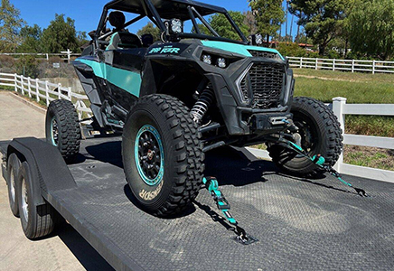 Tire Tie Down Straps for ATV/ UTV