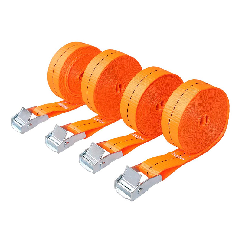 4 Pack 25mm x 250kgs cam buckle straps