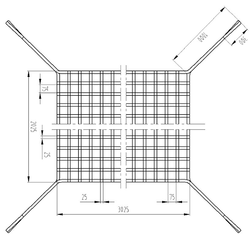 customized 1 inch cargo net