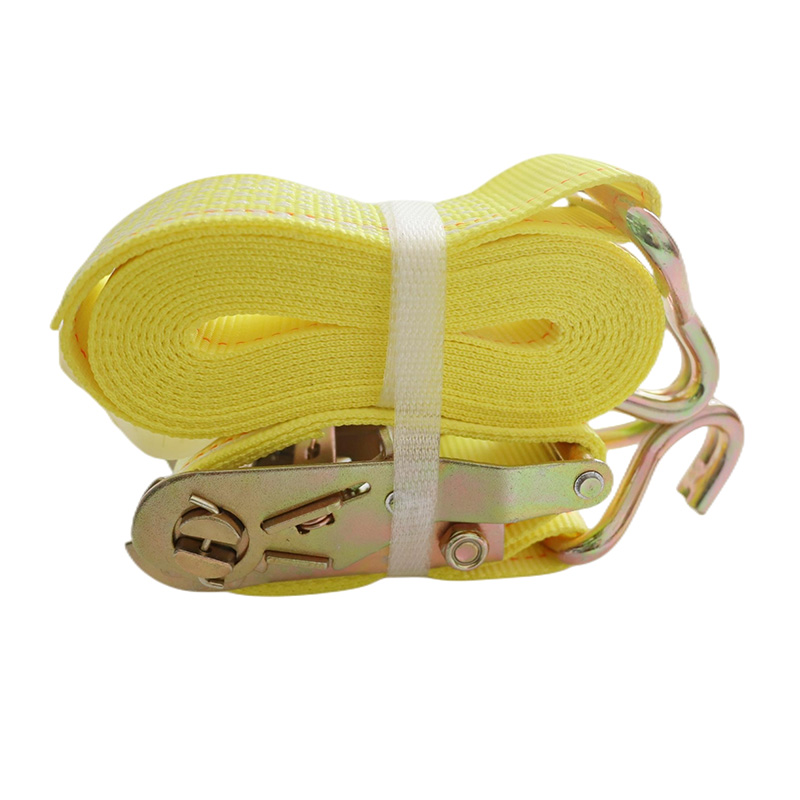 2" x 15ft ratchet straps with wire hook