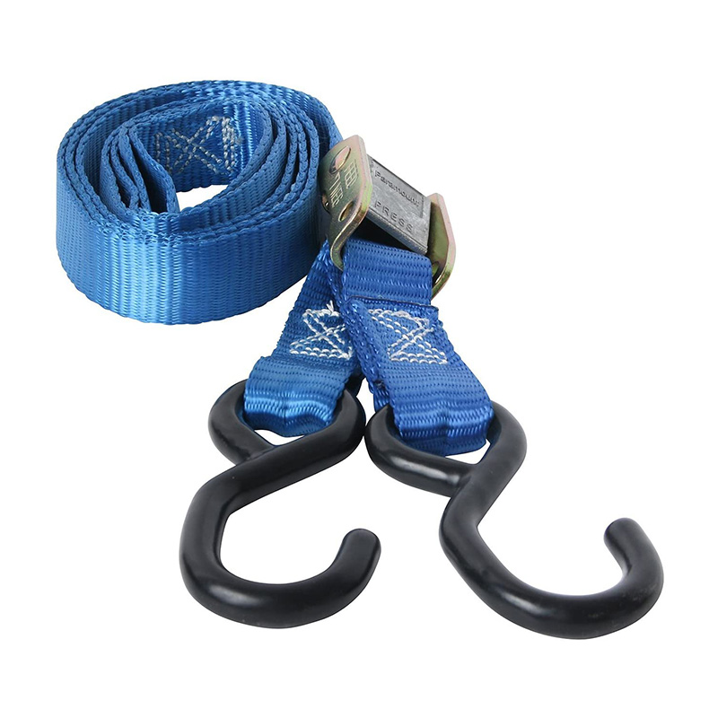 cam buckle tie down straps with s hook