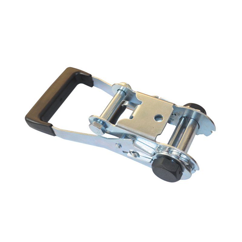 50mm x 5T rubber handle ratchet buckle