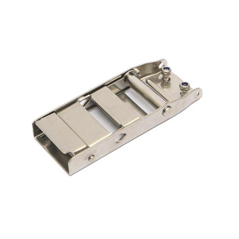 2" x 2" x 1100kgs stainless steel over center buckle white zinc steel over center buckle