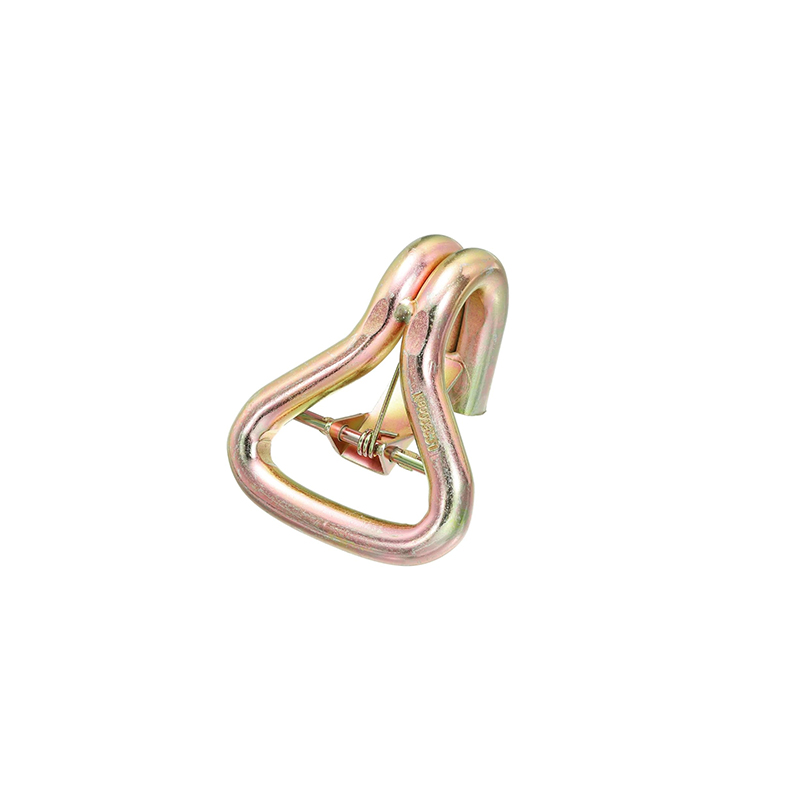 1.5" x 3000kgs color zinc double j hook with clip