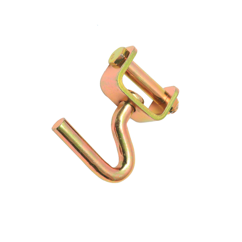2" x 12000 LBS swivel hook with bolt
