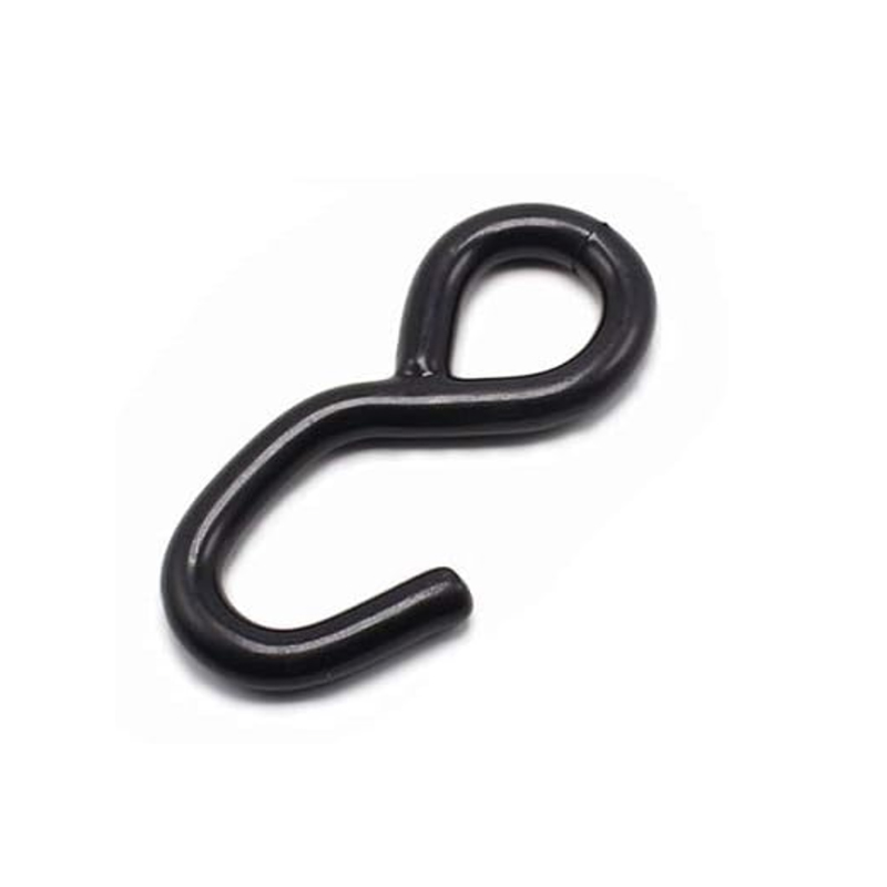 1" x 1500kgs rubber coated S hook