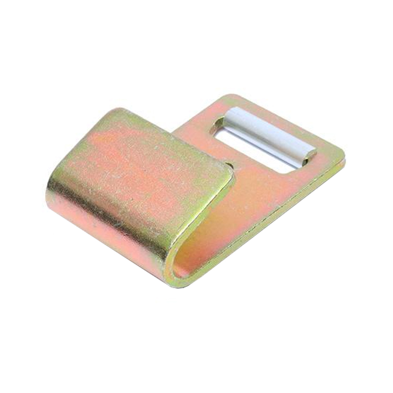 2" x 12000 LBS color zinc flat hook
