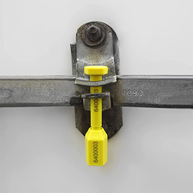 100pcs Yellow Security Bolt Seals With Progressive Numbers - For Cargo Containers