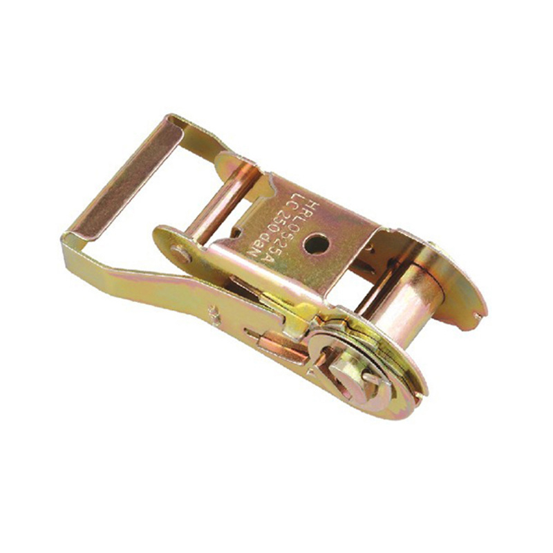 1 1/16" x 3300 LBS color zinc steel rubber handle ratchet buckle