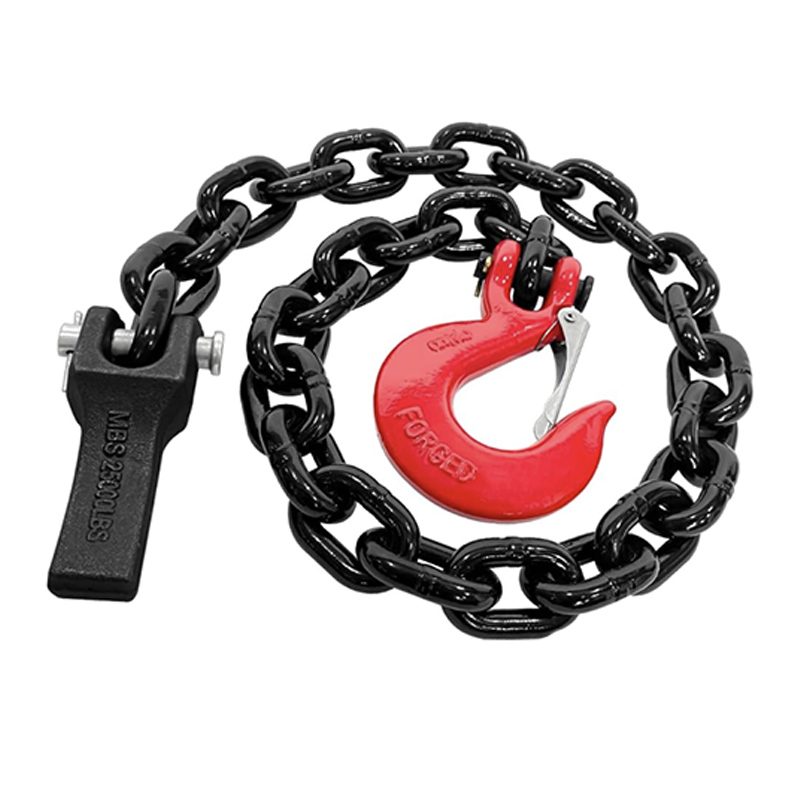 3/8” x 36" Heavy duty trailer safety chain G80