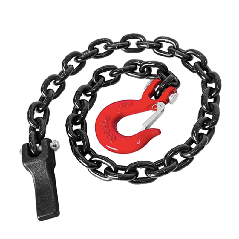 5/16" Trailer Safety Chains G80 Tow Chains with G70 Clevis Safety Hooks|36" Heavy Duty 6000 lbs Safety Working Load 21000 lbs Break Strength Transport Chains |Truck Binding Chains