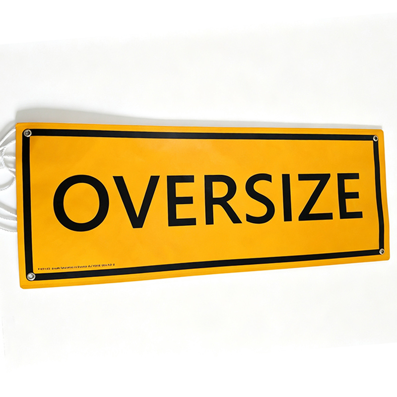 oversize load banner for trucks oversize wide banner 120cm x 45cm